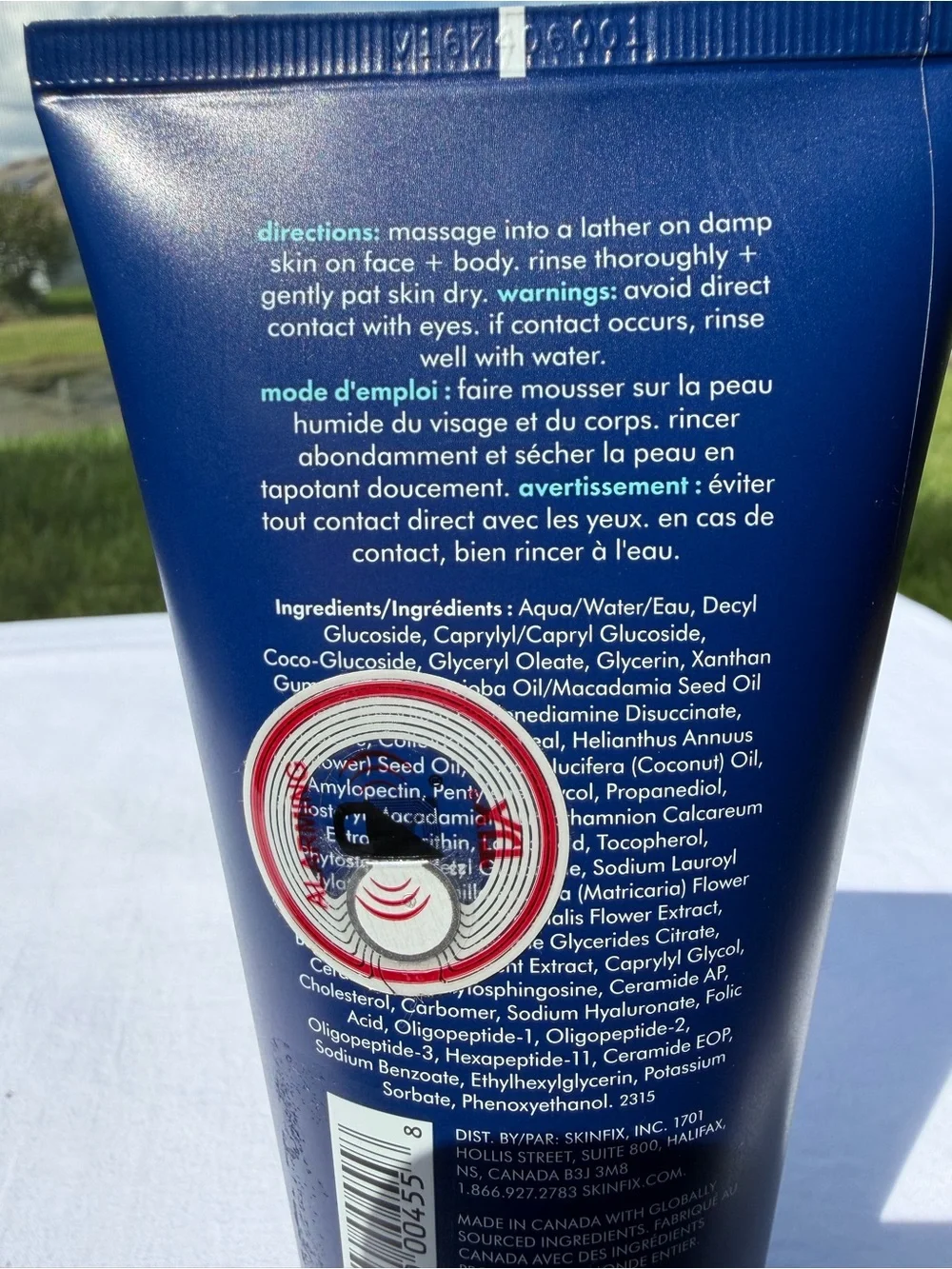 Skinfix Eczema+ Foaming Oil Cleanser NWT 5 oz